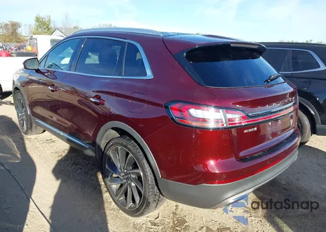 2019 Lincoln Nautilus Reserve z USA, uszkodzony, nr VIN 2LMPJ8LP3KBL56902